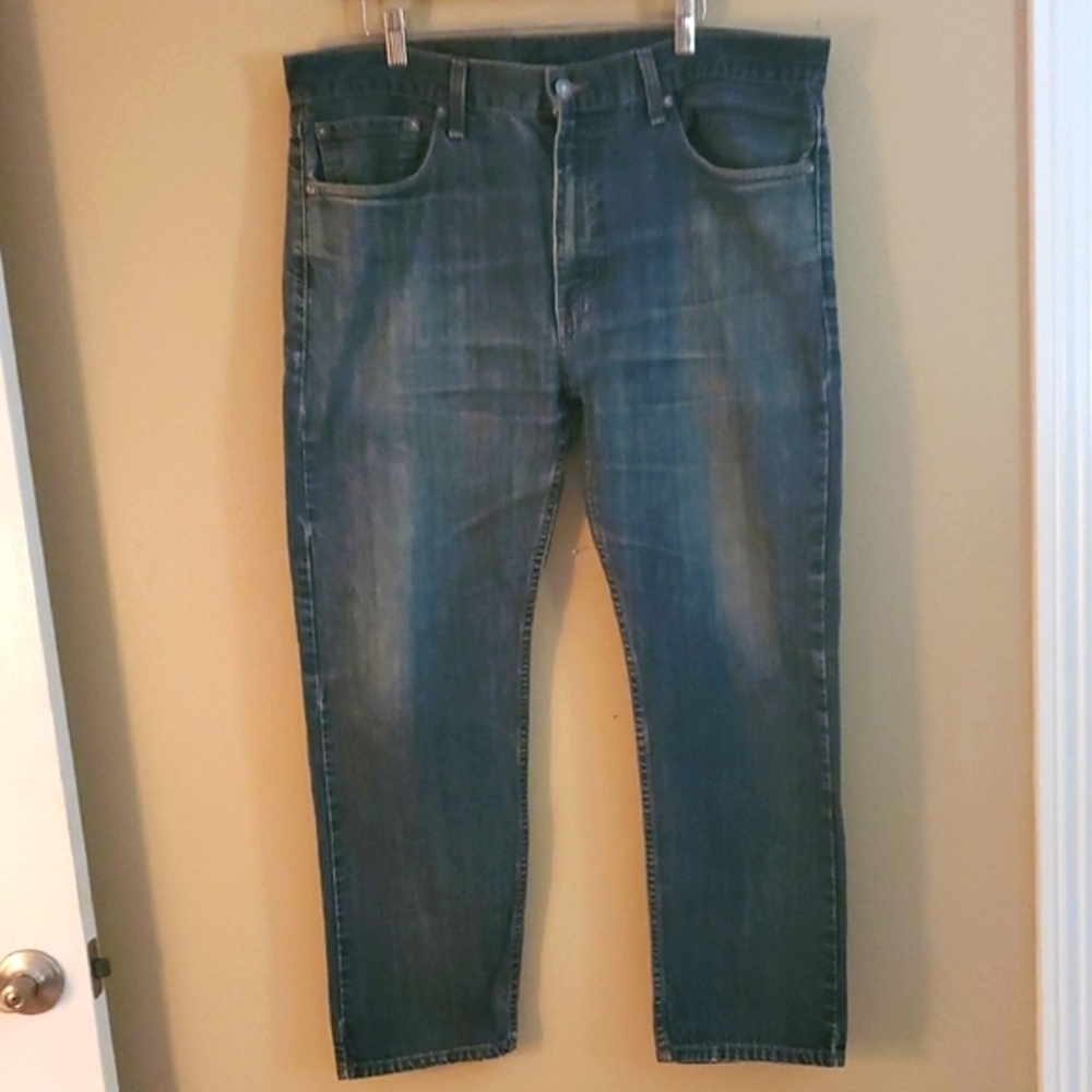 Levi's Men's Dark Blue Straight Jeans